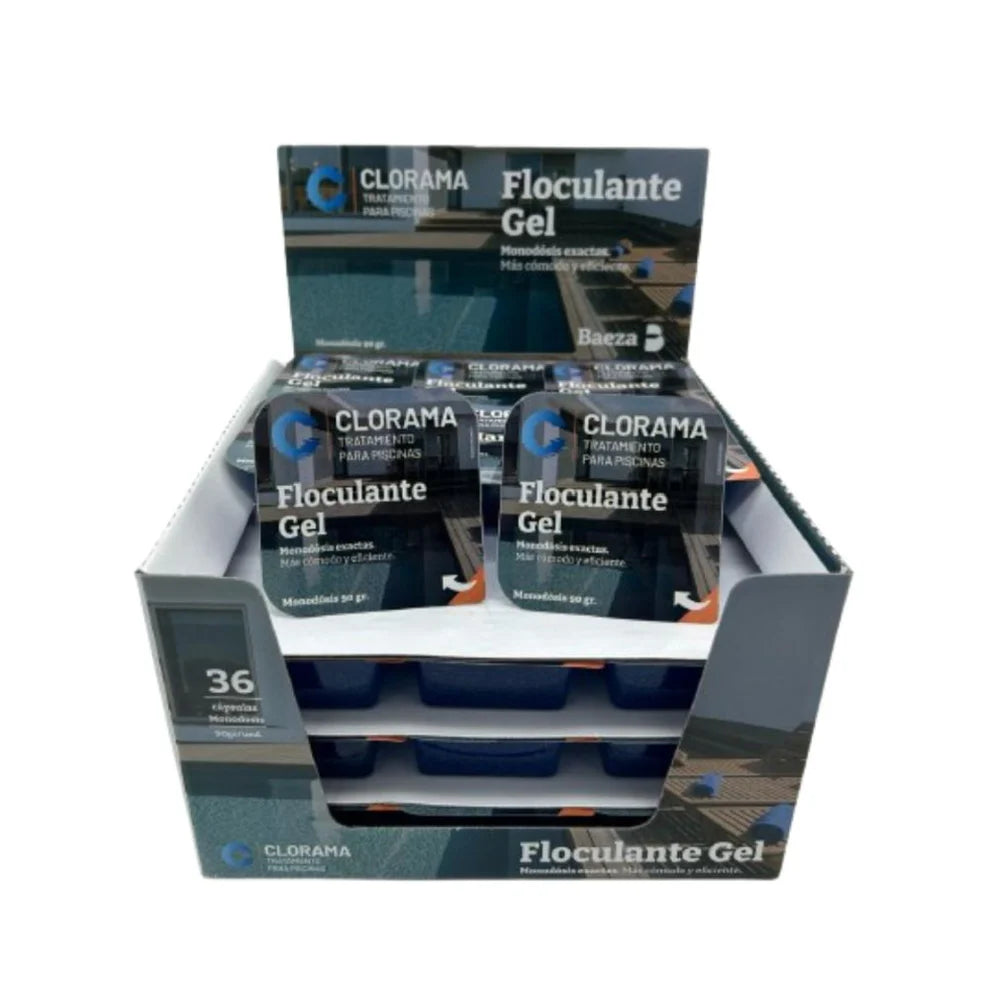 Chlorama Gel Flocculant. Pack of 36 units