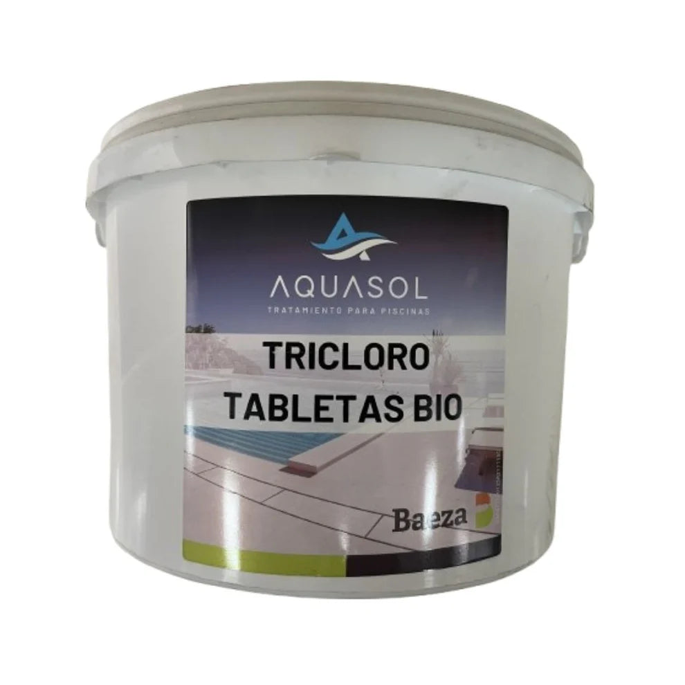 AQUASOL TRICHLORO BIO TABLETS 5 KG CONTAINER